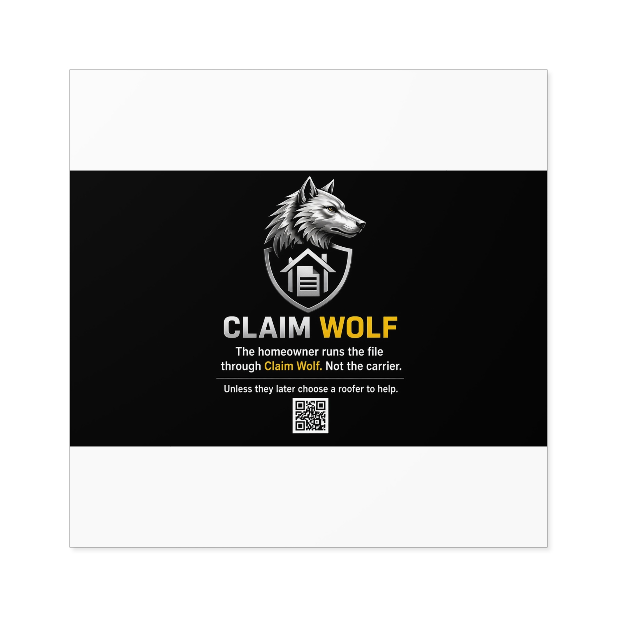 Door sticker