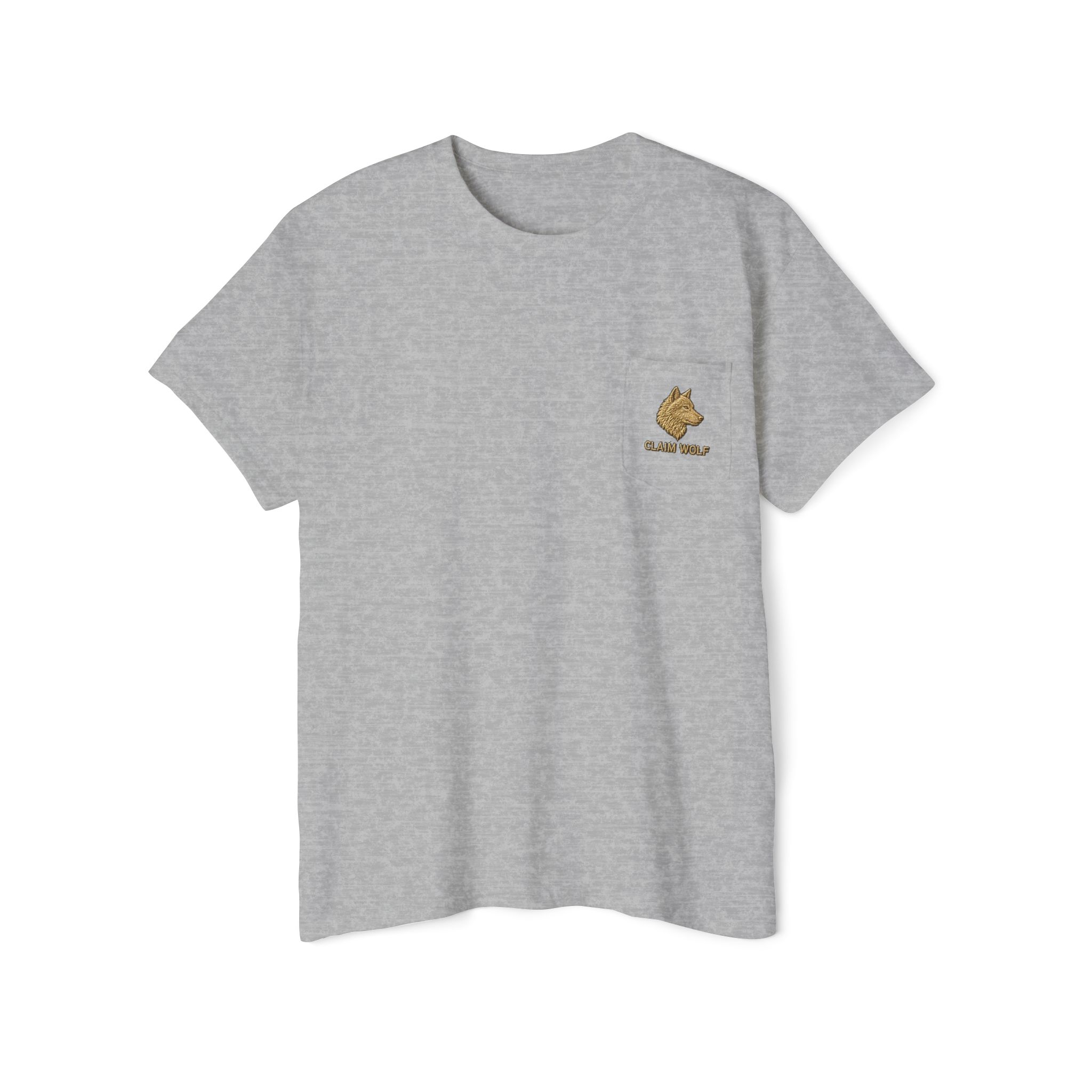 Gray pocket tee